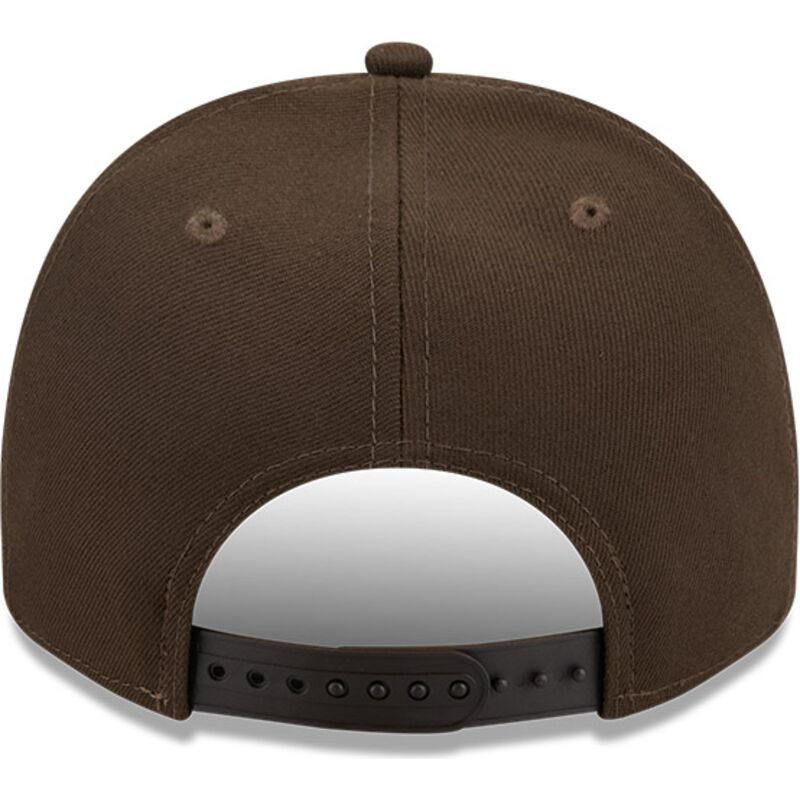 petten-gebogen-bruin-snapback-9fifty-a-frame-precurved-visor-pin-van-atlanta-braves-mlb-van-new-era