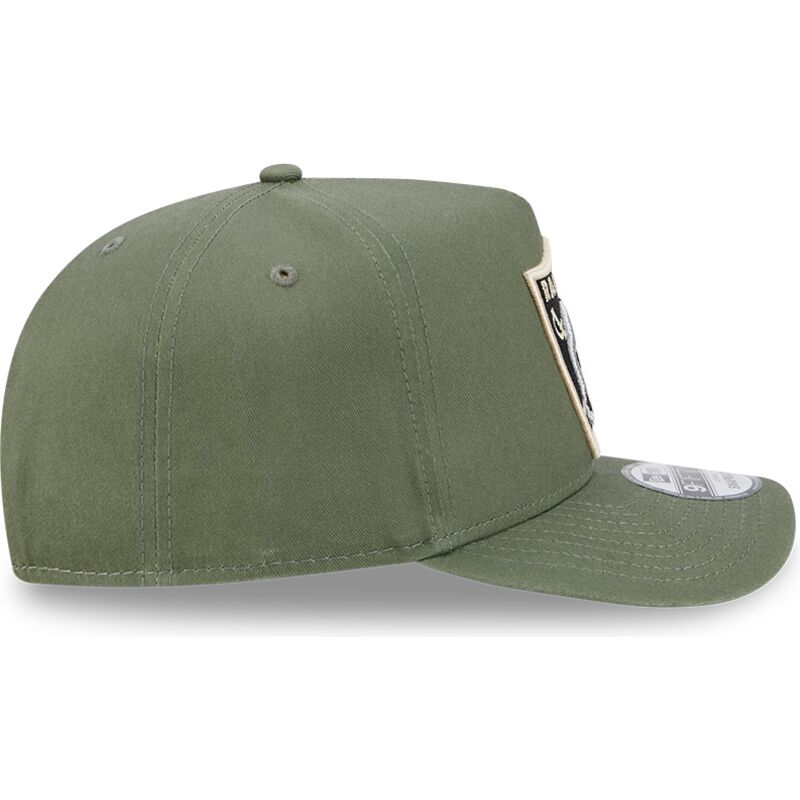 petten-gebogen-groen-snapback-9fifty-a-frame-precurved-side-pin-van-las-vegas-raiders-nfl-van-new-era