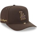 petten-gebogen-bruin-snapback-9fifty-a-frame-precurved-visor-pin-van-los-angeles-dodgers-mlb-van-new-era