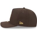 petten-gebogen-bruin-snapback-9fifty-a-frame-precurved-visor-pin-van-los-angeles-dodgers-mlb-van-new-era