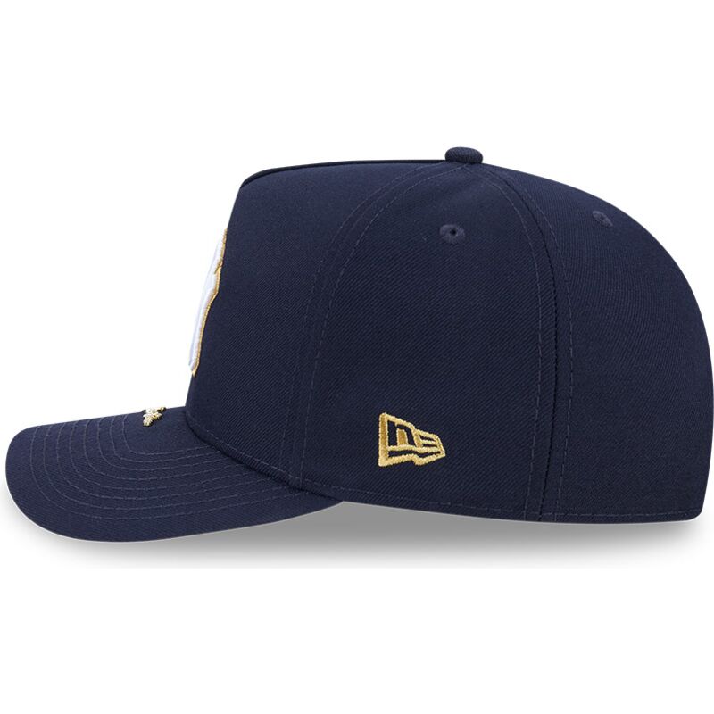 petten-gebogen-marineblauw-snapback-9fifty-a-frame-precurved-visor-pin-van-new-york-yankees-mlb-van-new-era