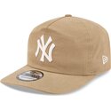 petten-gebogen-beige-snapback-19twenty-precurved-van-new-york-yankees-mlb-van-new-era