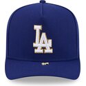 petten-gebogen-blauw-snapback-9fifty-a-frame-precurved-visor-pin-van-los-angeles-dodgers-mlb-van-new-era