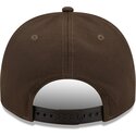 petten-gebogen-bruin-snapback-9fifty-a-frame-precurved-visor-pin-van-chicago-white-sox-mlb-van-new-era