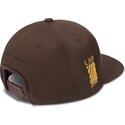 petten-plat-bruin-snapback-off-embroidered-twill-van-l-ab-c-o-off-white