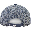 petten-gebogen-marineblauw-verstelbaar-off-jacquard-canvas-van-l-ab-c-o-off-white