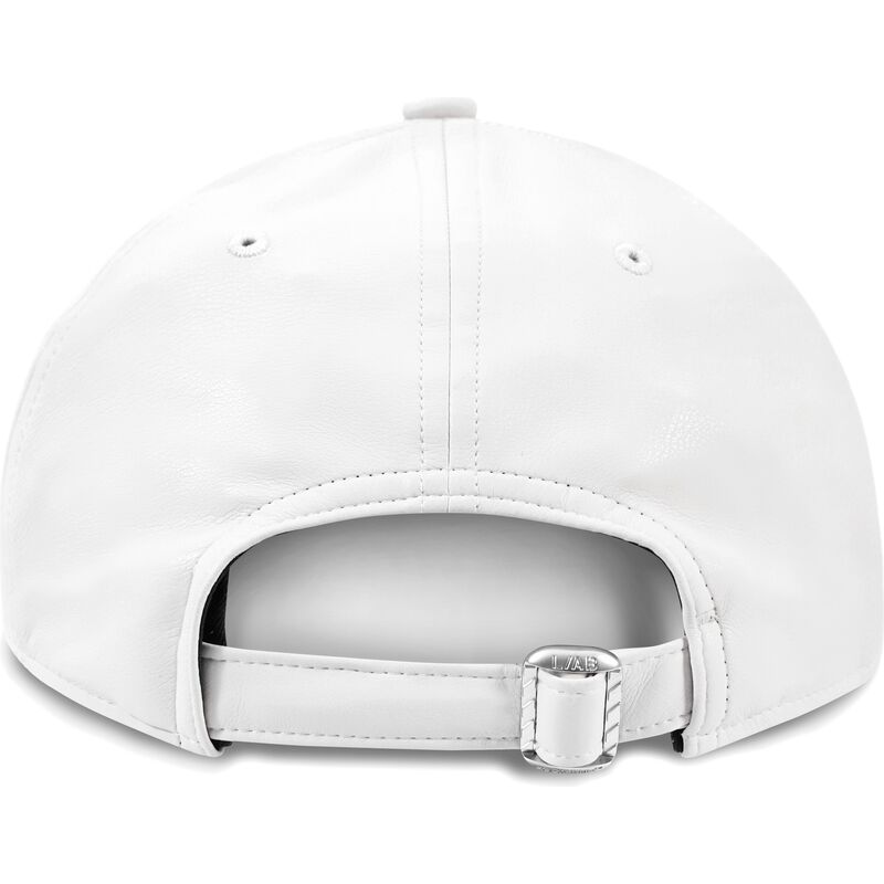 petten-gebogen-wit-verstelbaar-clamp-arrows-pu-leather-van-l-ab-c-o-off-white petten-gebogen-wit-verstelbaar-clamp-arrows-pu-leather-van-l-ab-c-o-off-white