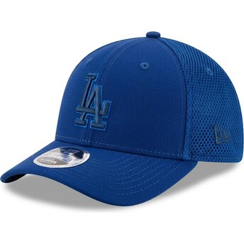 Petten gebogen blauw fitted 39THIRTY M-Crown Neo van Los Angeles Dodgers MLB van New Era