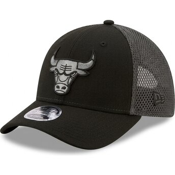 Petten gebogen zwart fitted 39THIRTY M-Crown Neo van Chicago Bulls NBA van New Era