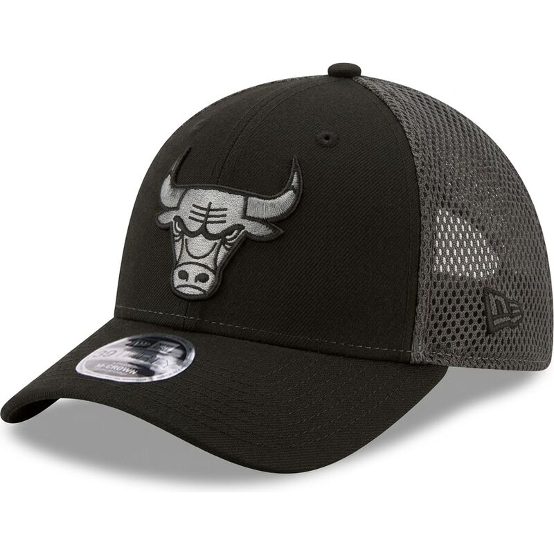 petten-gebogen-zwart-fitted-39thirty-m-crown-neo-van-chicago-bulls-nba-van-new-era