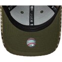 petten-gebogen-groen-verstelbaar-9forty-m-crown-houndstooth-van-los-angeles-dodgers-mlb-van-new-era