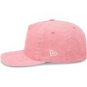 petten-gebogen-roze-verstelbaar-19twenty-precurved-corduroy-pastel-van-los-angeles-dodgers-mlb-van-new-era