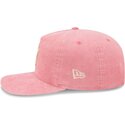 petten-gebogen-roze-verstelbaar-19twenty-precurved-corduroy-pastel-van-new-york-yankees-mlb-van-new-era