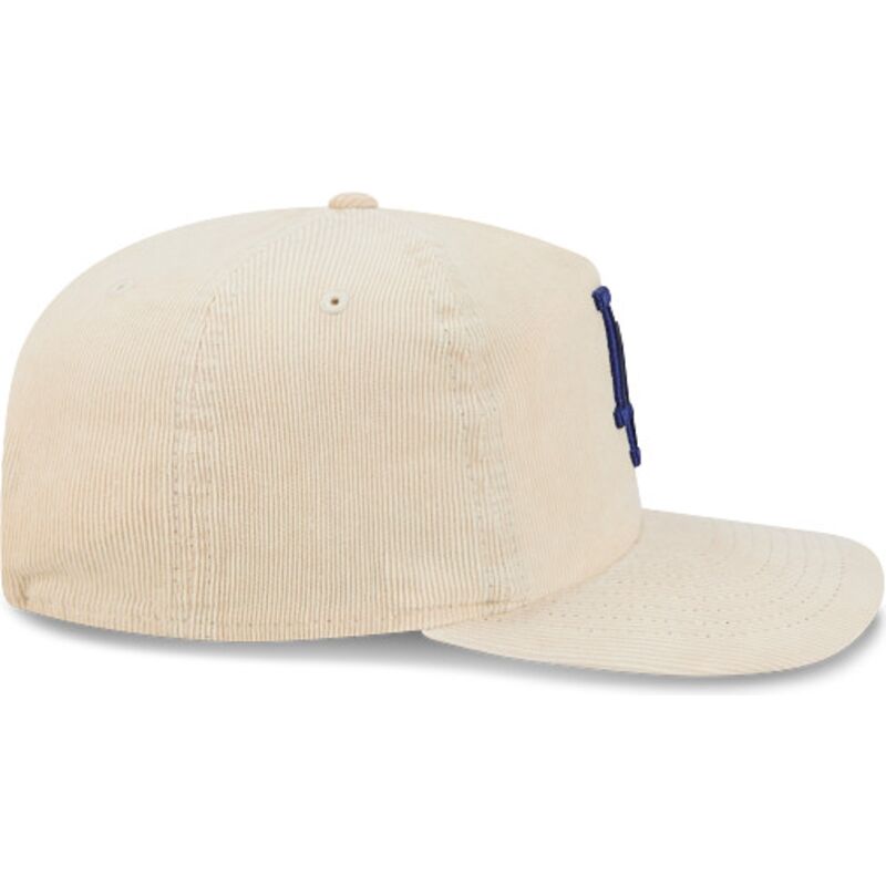 petten-gebogen-beige-verstelbaar-19twenty-precurved-corduroy-pastel-van-los-angeles-dodgers-mlb-van-new-era