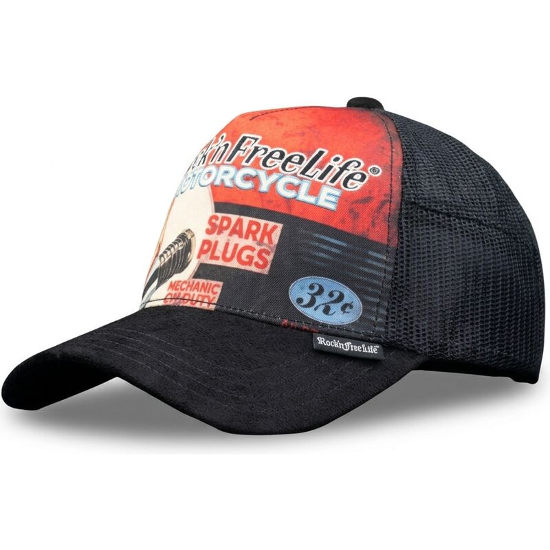 gorra-trucker-negra-y-roja-n240-spark-plugs-de-rocknfreelife
