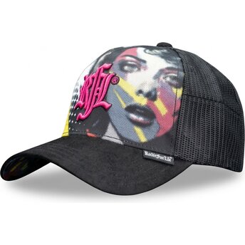 Petten gebogen zwart snapback N°246 Move The City van Rock’nFreeLife
