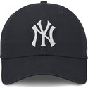 petten-gebogen-marineblauw-verstelbaar-club-unstructured-organic-cotton-van-new-york-yankees-mlb-van-nike
