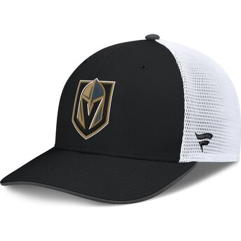 Petten gebogen zwart snapback Structured Mid-Crown van Vegas Golden Knights NHL van Fanatics