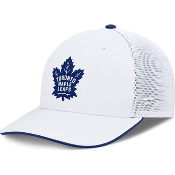 Petten gebogen wit snapback Structured Mid-Crown van Toronto Maple Leafs NHL van Fanatics