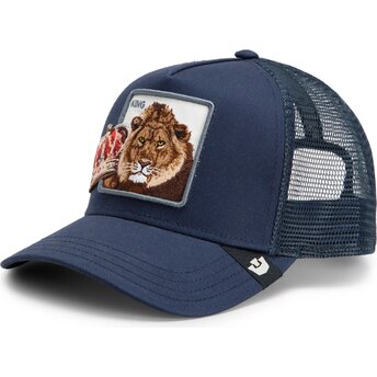 Petten gebogen blauw snapback Royal Stay Royal Sidekick The Farm Goorin Bros.