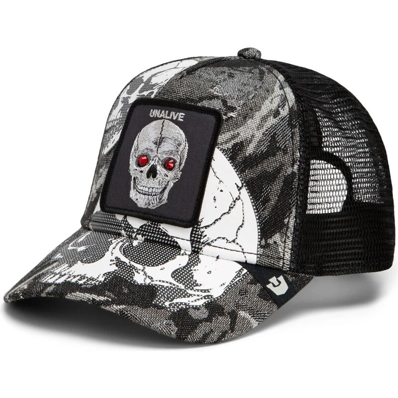 petten-gebogen-zwart-snapback-bone-head-unalive-the-farm-goorin-bros