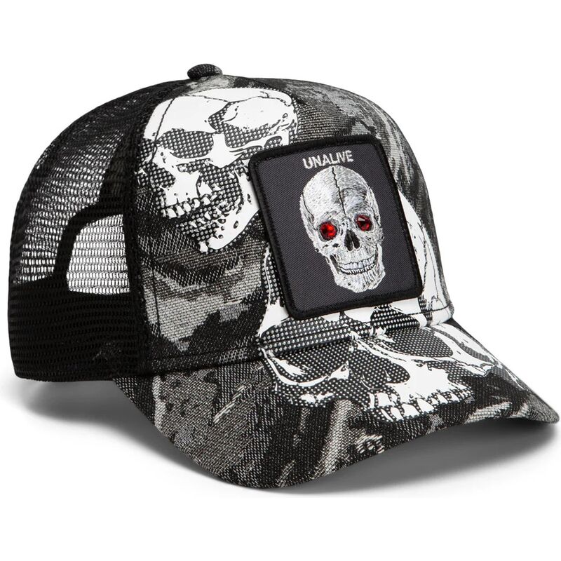 petten-gebogen-zwart-snapback-bone-head-unalive-the-farm-goorin-bros