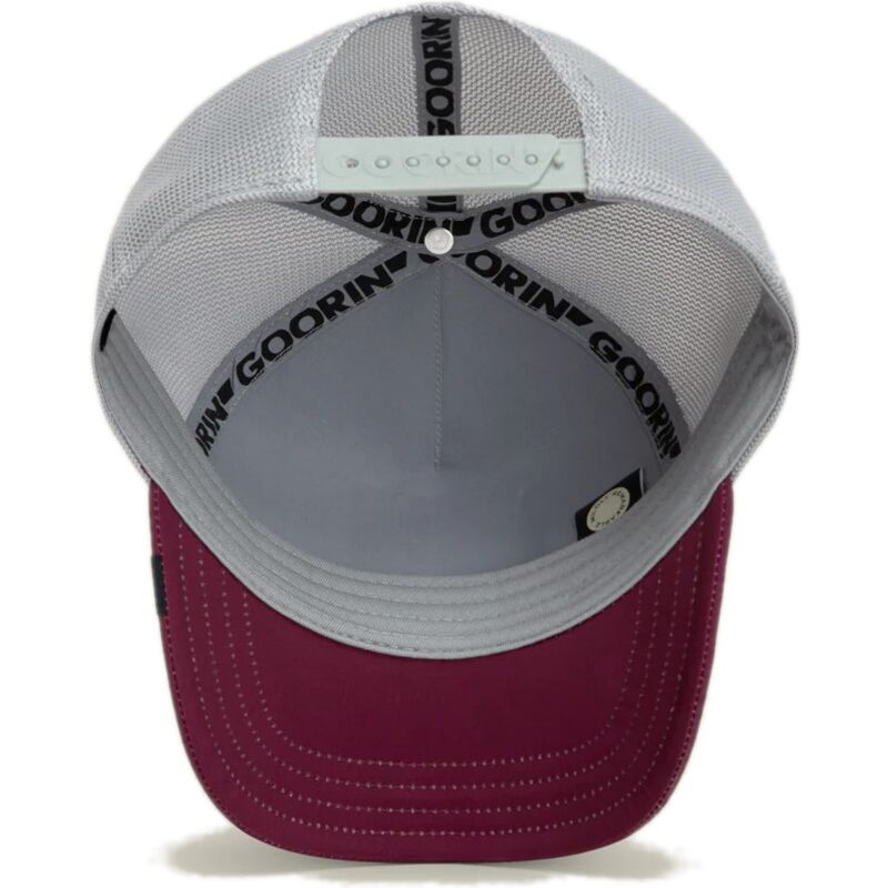 petten-gebogen-granaatrood-snapback-oops-migration-the-farm-goorin-bros petten-gebogen-granaatrood-snapback-oops-migration-the-farm-goorin-bros