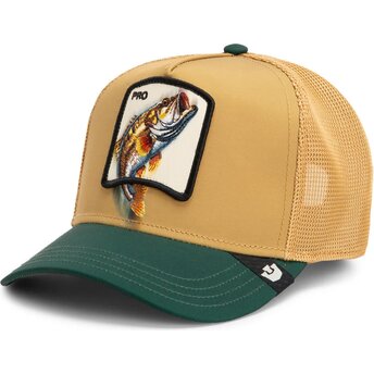 Petten gebogen bruin snapback Pro Migration The Farm Goorin Bros.