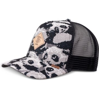 Petten gebogen zwart snapback HFT Crasy Sofa van Djinns