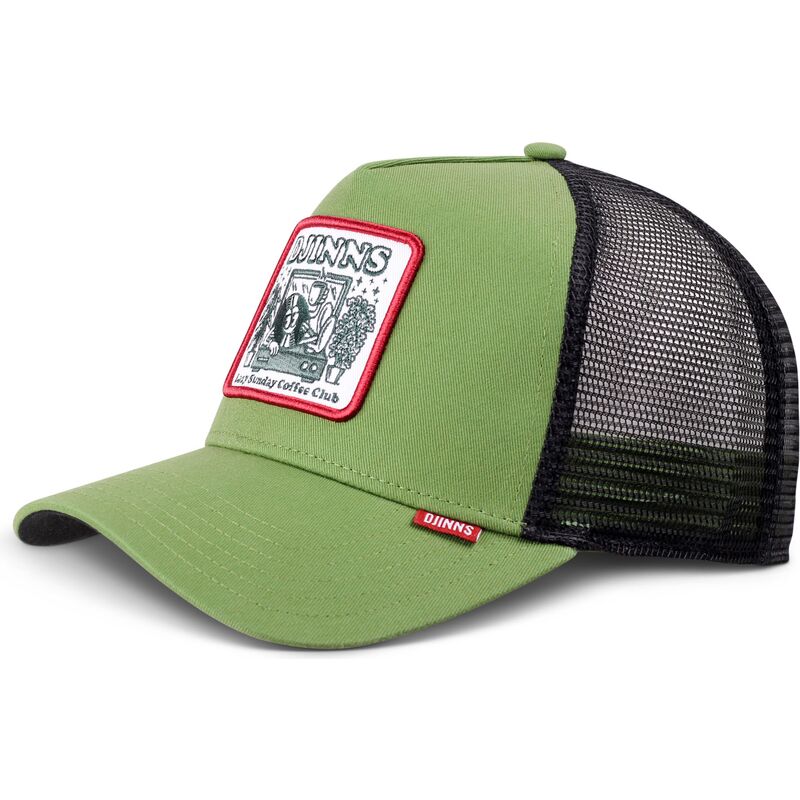 petten-gebogen-groen-snapback-hft-lscc-record-coffee-van-djinns