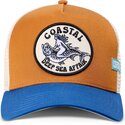 petten-gebogen-bruin-snapback-hft-deep-sea-affair-van-coastal