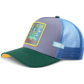 Petten gebogen meerkleurig snapback HFT To The Bone van Coastal