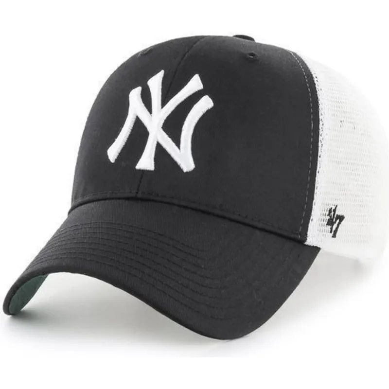 petten-gebogen-zwart-snapback-van-new-york-yankees-mlb-van-47-brand petten-gebogen-zwart-snapback-van-new-york-yankees-mlb-van-47-brand