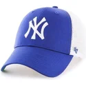 petten-gebogen-blauw-snapback-van-new-york-yankees-mlb-van-47-brand