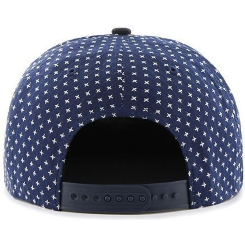 petten-plat-marineblauw-snapback-estampado-cruces-van-detroit-tigers-mlb-van-47-brand petten-plat-marineblauw-snapback-estampado-cruces-van-detroit-tigers-mlb-van-47-brand
