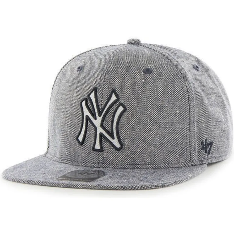 petten-plat-marineblauw-snapback-tejido-vaquero-van-new-york-yankees-mlb-van-47-brand