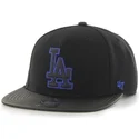 petten-plat-zwart-snapback-van-los-angeles-dodgers-mlb-van-47-brand