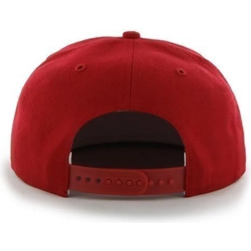 petten-plat-rood-snapback-lateral-van-washington-nationals-mlb-van-47-brand