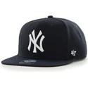 petten-plat-marineblauw-snapback-lateral-van-new-york-yankees-mlb-van-47-brand