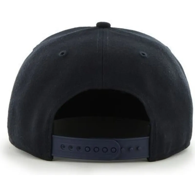 petten-plat-marineblauw-snapback-lateral-van-new-york-yankees-mlb-van-47-brand