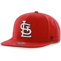 petten-plat-rood-snapback-lateral-van-st-louis-cardinals-mlb-van-47-brand