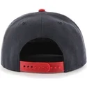 petten-plat-marineblauw-snapback-van-boston-red-sox-mlb-van-47-brand