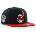 petten-plat-marineblauw-snapback-antiguo-van-cleveland-indians-mlb-van-47-brand