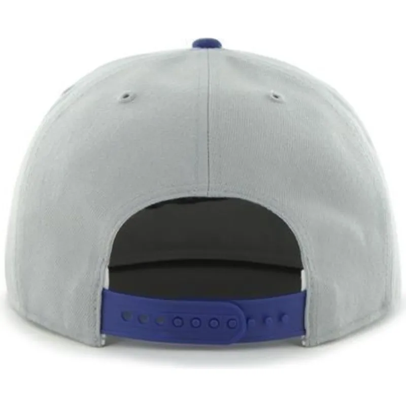 petten-plat-grijs-snapback-lateral-van-los-angeles-dodgers-mlb-van-47-brand