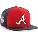 petten-plat-marineblauw-snapback-lateral-van-atlanta-braves-mlb-van-47-brand