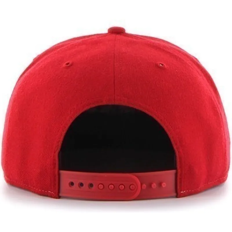 petten-plat-rood-snapback-lateral-van-boston-red-sox-mlb-van-47-brand petten-plat-rood-snapback-lateral-van-boston-red-sox-mlb-van-47-brand