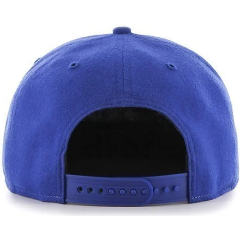 petten-plat-blauw-snapback-lateral-van-chicago-cubs-mlb-van-47-brand