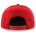 petten-plat-rood-snapback-lateral-van-cincinnati-reds-mlb-van-47-brand