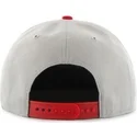 petten-plat-grijs-snapback-lateral-van-boston-red-sox-mlb-van-47-brand