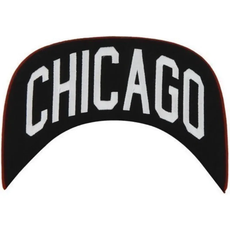 petten-plat-rood-snapback-van-chicago-blackhawks-nhl-van-47-brand